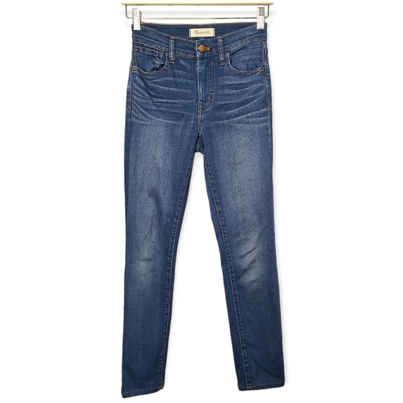 Madewell Roadtripper High Rise Skinny Jeans in Orson Wash - Picture 3 of 7